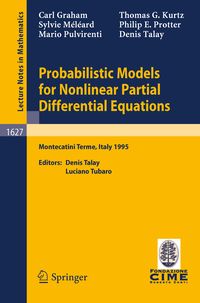 Produktbild: Probabilistic Models for Nonlinear Partial Differential Equations