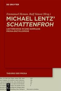 Produktbild: Michael Lentz' >Schattenfroh<