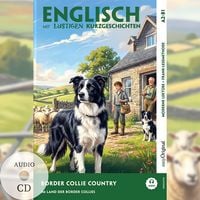 Produktbild: Border Collie Country (+ Audio-CD) - Englisch lernen mit lustigen Kurzgeschichten (A2-B1)