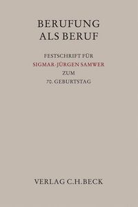 Produktbild: Berufung als Beruf