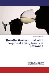 Produktbild: The effectiveness of alcohol levy on drinking trends in Botswana