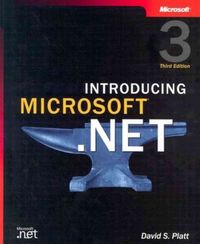 Produktbild: Introducing Microsoft(r) .Net, Third Edition