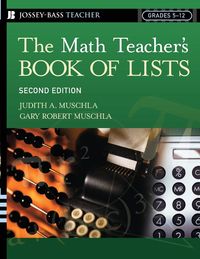 Produktbild: The Math Teacher's Book of Lists