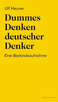 Produktbild: Dummes Denken deutscher Denker
