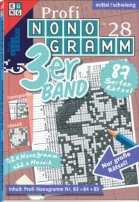 Produktbild: Profi-Nonogramm 3er-Band Nr. 28