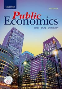 Produktbild: Black, P: Public Economics
