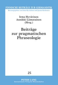 Produktbild: Beitr&auml;ge zur pragmatischen Phraseologie