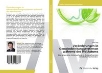 Produktbild: Ver&auml;nderungen in Gemeindeleitungssystemen w&auml;hrend des Wachstums