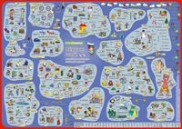 Produktbild: mindmemo Lernposter - Russisch f&uuml;r Anf&auml;nger - spielend Russisch lernen Kinder