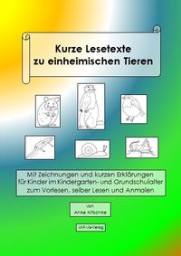 Produktbild: Kurze Lesetexte zu einheimischen Tieren