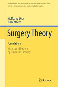 Produktbild: Surgery Theory