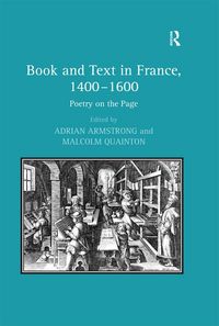 Produktbild: Book and Text in France, 1400-1600