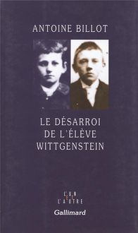 Produktbild: Le d&eacute;sarroi de l'&eacute;l&egrave;ve Wittgenstein