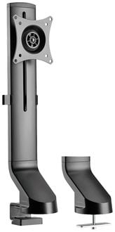 Produktbild: LogiLink BP0161 Monitor-Tischhalterung 1 Display(s) Schwarz Drehbar, H&ouml;henverstellbar, Neigbar, Schwenkbar
