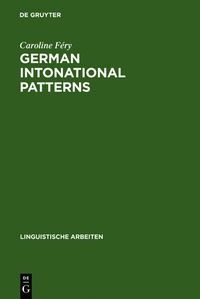 Produktbild: German intonational Patterns