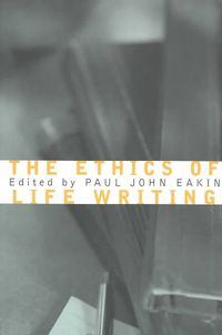 Produktbild: Ethics Of Life Writing