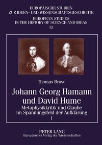 Produktbild: Johann Georg Hamann und David Hume