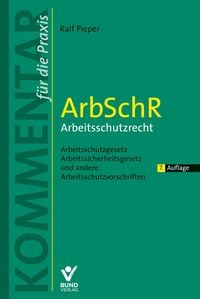 Produktbild: ArbSchR - Arbeitsschutzrecht