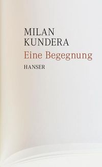 Produktbild: Eine Begegnung