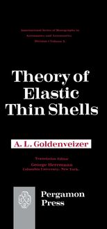 Produktbild: Theory of Elastic Thin Shells