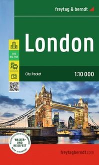 Produktbild: Freytag & berndt Innenstadtplan London 1:10.000