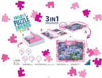 Kinderpuzzle Organizer rosa 3 in 1 100-300 Teile