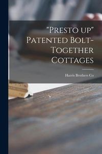 Produktbild: "Presto up" Patented Bolt-together Cottages