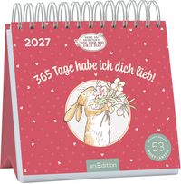 Produktbild: Postkartenkalender Wei&szlig;t du eigentlich, wie lieb ich dich hab? 2027