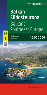 Produktbild: Freytag & berndt Stra&szlig;enkarte Balkan - S&uuml;dosteuropa 1:2 Mio.