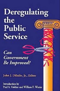 Produktbild: Deregulating the Public Service