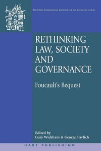 Produktbild: Rethinking Law, Society and Governance