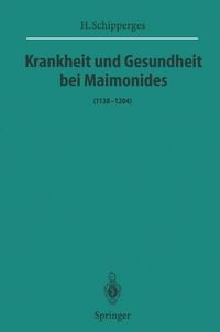 Produktbild: Krankheit und Gesundheit bei Maimonides