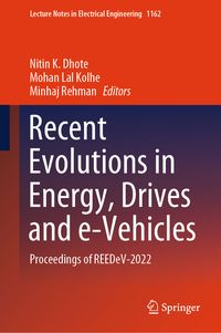 Produktbild: Recent Evolutions in Energy, Drives and e-Vehicles