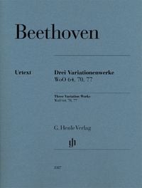 Produktbild: Ludwig van Beethoven - 3 Variationenwerke WoO 64, 70, 77