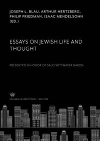 Produktbild: Essays on Jewish Life and Thought