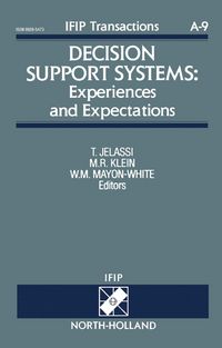 Produktbild: Decision Support Systems: Experiences and Expectations