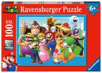 Produktbild: Kinderpuzzle 100 XXL Teile - Nintendo Super Mario - Los geht's!