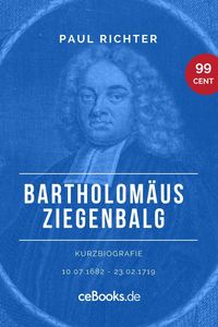 Produktbild: Bartholom&auml;us Ziegenbalg 1682 - 1719