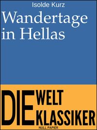 Produktbild: Wandertage in Hellas