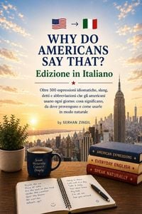 Produktbild: WHY DO AMERICANS SAY THAT? Edizione Italiana