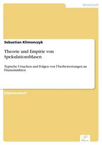 Produktbild: Theorie und Empirie von Spekulationsblasen