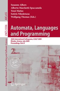 Produktbild: Automata, Languages and Programming