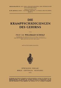Produktbild: Die Krampfsch&auml;digungen des Gehirns