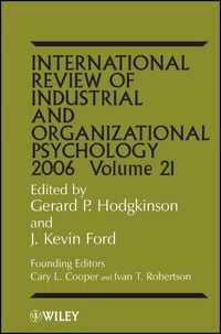 Produktbild: International Review of Industrial and Organizational Psychology 2006, Volume 21