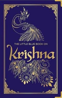 Produktbild: Little Blue Book on Krishna (Deluxe Silk Hardbound) , The