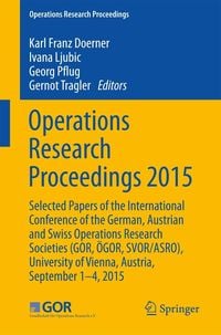 Produktbild: Operations Research Proceedings 2015