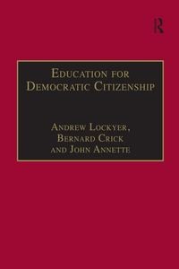 Produktbild: Education for Democratic Citizenship