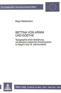 Produktbild: Bettina von Arnim und Goethe