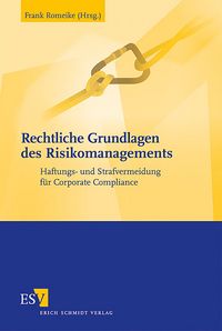 Produktbild: Rechtliche Grundlagen des Risikomanagements