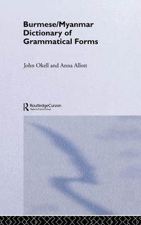 Produktbild: Burmese (Myanmar) Dictionary of Grammatical Forms